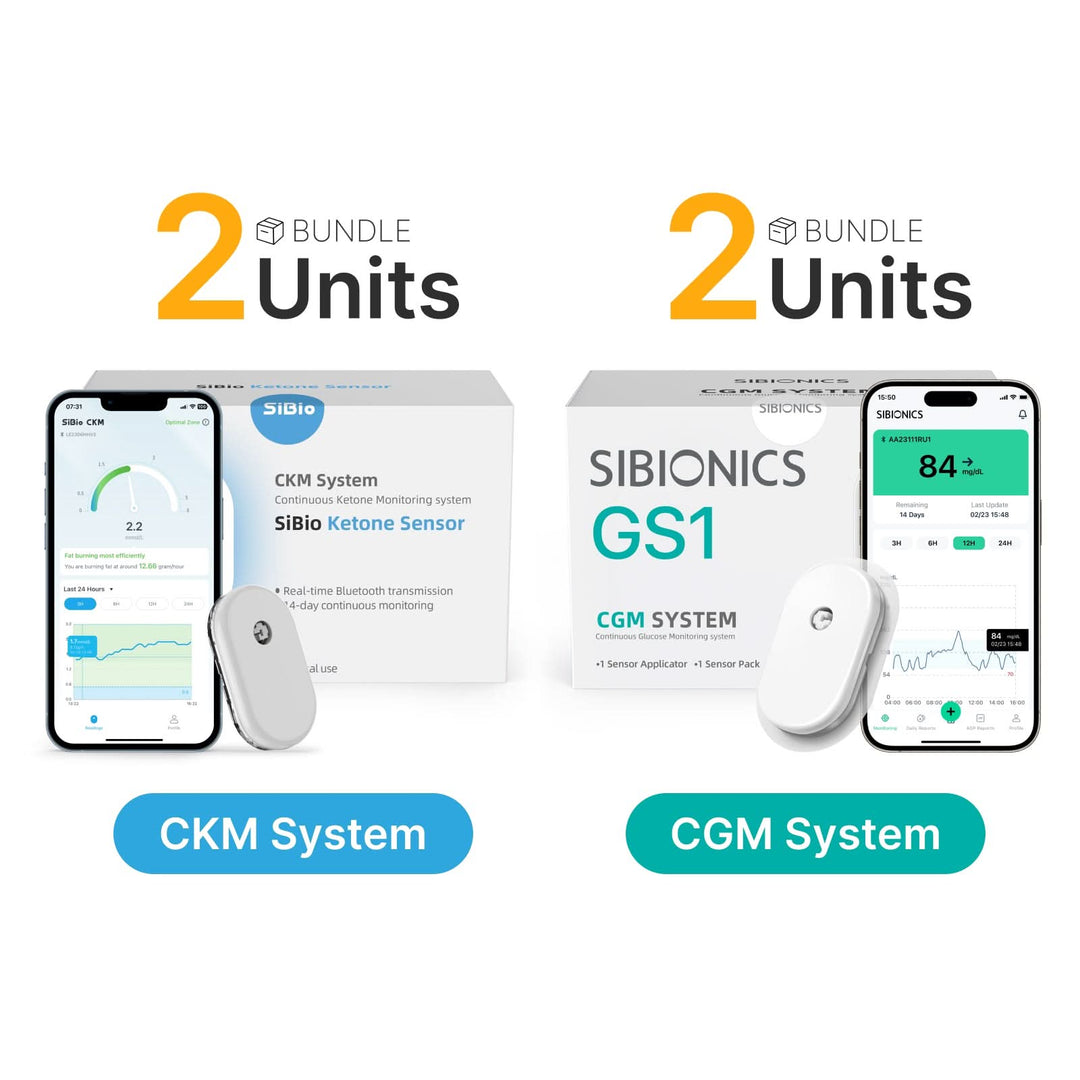 Dual Tracking for Enhanced Control: CGM & CKM Set - SiBio